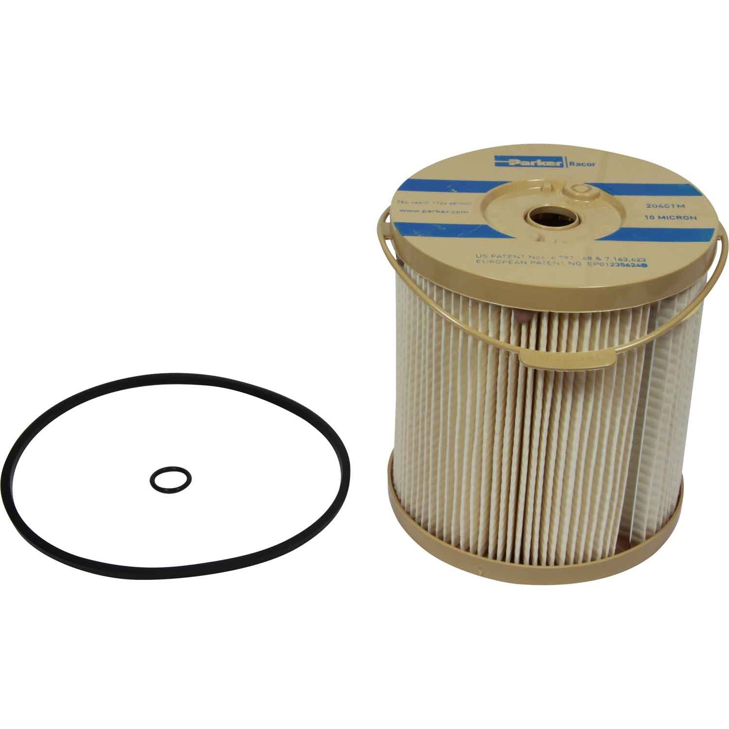 Racor 2040TM-OR Type 900 10 Micron Fuel Filter Element Replaces Volvo 3825027 
