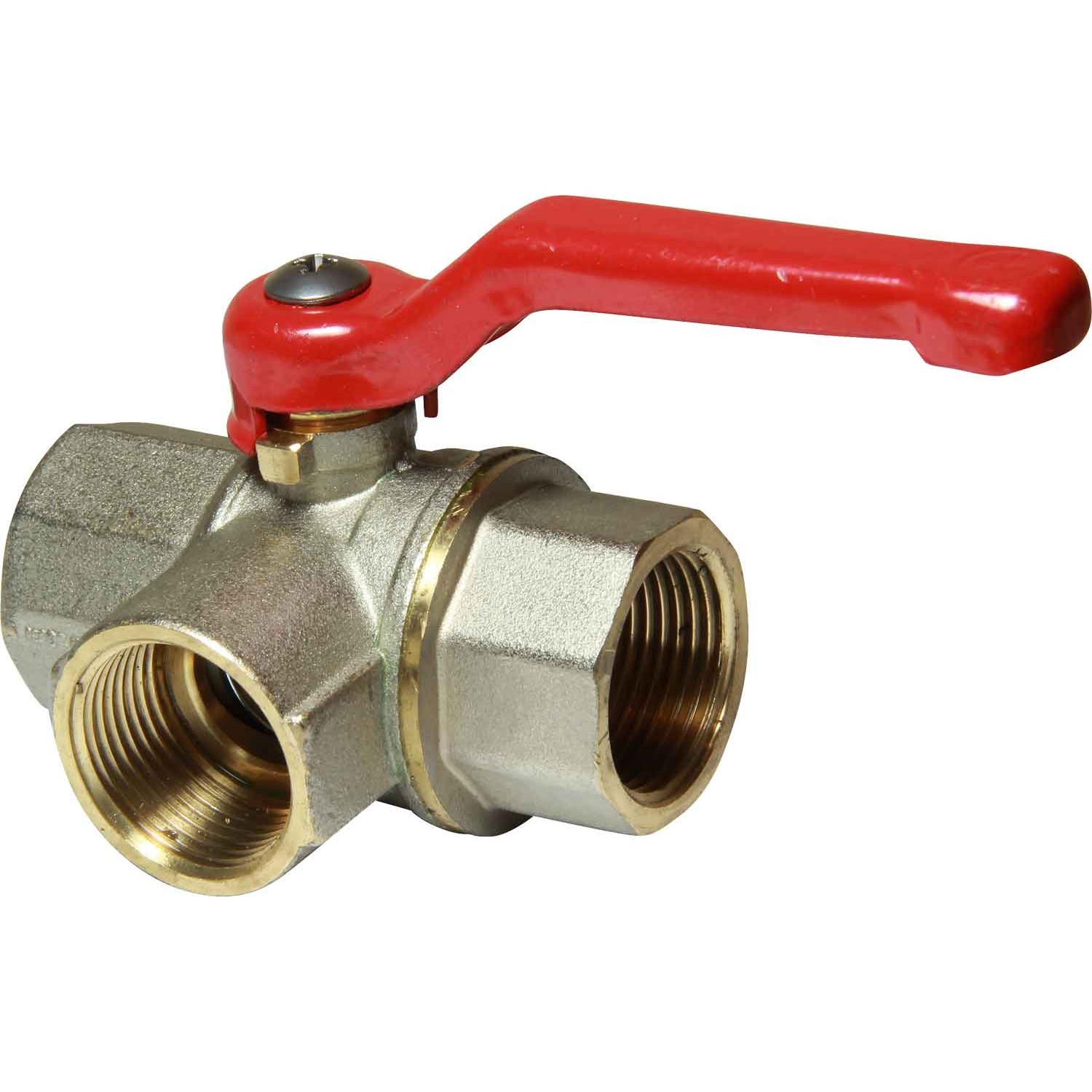 Everflow Supplies 600T014-NL Lead Free Full Port Forged Brass Ball Valve with Female Threaded IPS Connections 1/4 