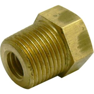 MG Duff Brass Plug for Universal Pencil Anodes (3/8" NPT x 3/8" UNC)