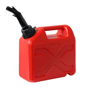 Can SB Plastic 5 Litre Fuel Jerry Can with Spout and Anti Spill Valve