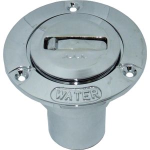 Foresti & Suardi Chrome Plated Brass Water Deck Filler for 38mm Hose