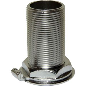 Osculati Stainless Steel 316 Skin Fitting (1-1/4" BSP, 77mm Long)