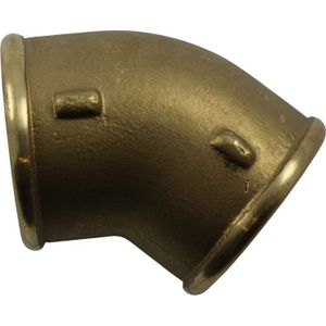 Maestrini Brass Compact 45 Degree Elbow (Female Ports / 1-1/4" BSP)