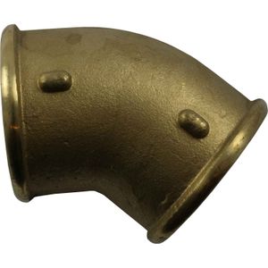 Maestrini Brass Compact 45 Degree Elbow (Female Ports / 1-1/2" BSP)