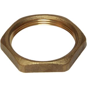 Maestrini Brass Hexagonal Lock Nut (2" BSP Female)