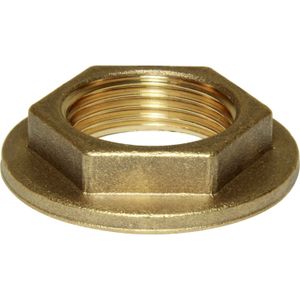 Maestrini Brass Flanged Lock Nut (1" BSP Female)