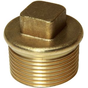 Maestrini Brass Tapered Plug (1" BSPT Male)