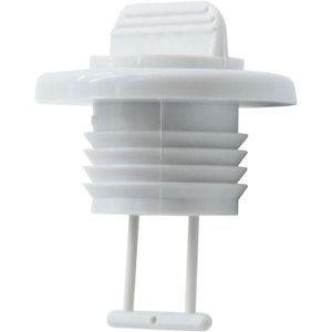 Osculati White Plastic Drain Plug Assembly (25mm Cut Out)