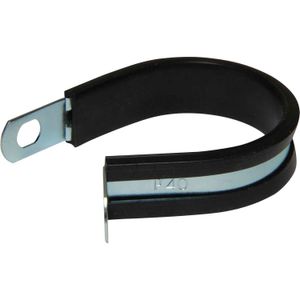 AG Zinc Rubber Lined P Clips (40mm / Sold Singularly)