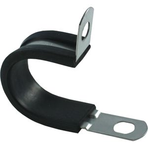 AG Stainless Steel Rubber Lined P Clips (22mm / Pack of 5)