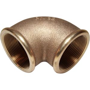 Maestrini Bronze Compact 90 Degree Elbow (Female Ports / 2-1/2" BSP)