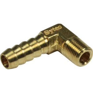 Seaflow Brass 90 Degree Hose Tail (1/8" NPT Male to 8mm Hose)