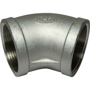 Osculati Stainless Steel 316 45 Degree Elbow (1-1/2" BSP Female)