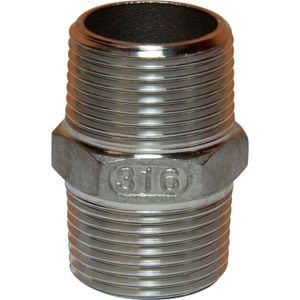 Osculati Stainless Steel 316 Equal Nipple (Male Thread / 3/4" BSP)