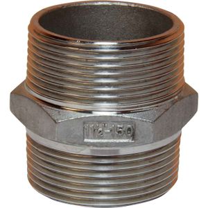 Osculati Stainless Steel 316 Equal Nipple (Male Thread / 1-1/2" BSP)