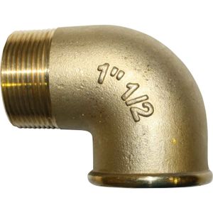 Elbow 90° female molded - NPT thread - stainless steel 316 - SOFRA-INOX