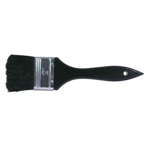 2" Boat Paint Brush (Black Bristles / Black Wooden Handle)