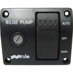 Rule 3 Way Bilge Pump Switch Panel (12V)
