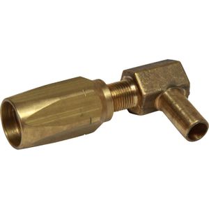 Seaflow 90 Degree End Fitting for 8mm Hydraulic Hose (10mm Spigot)