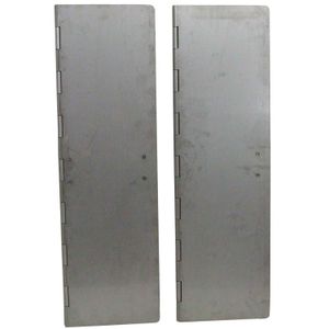 Lectrotab Stainless Steel Trim Tab Plates (9" x 30" / Per Pair)
