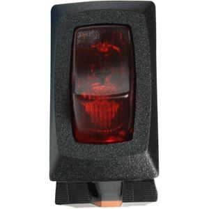 ASAP Electrical Red Illuminated 12V Rocker Switch (Off / On)