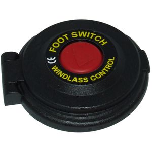 Osculati Waterproof Foot Switch (Black with Red / 12 & 24V)