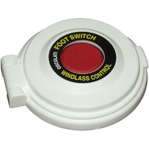 Osculati Waterproof Foot Switch (White with Red / 12 & 24V)