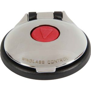 Osculati Waterproof Foot Switch (Black & SS with Red / 12V/24V)