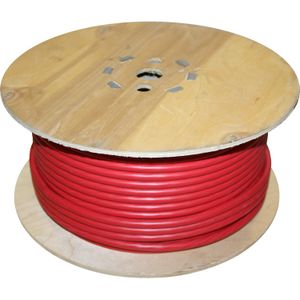 AMC 25mm&sup2; Red Battery Cable (100 Metres)