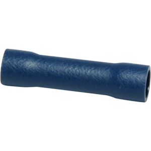 AMC Blue Straight Connector Terminal (25mm Long / 50 Pack)