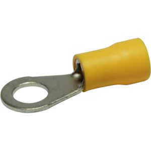 AMC Yellow Ring Terminal (6.4mm ID / 50 Pack)
