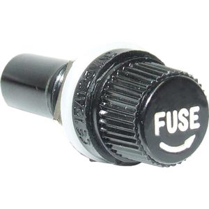 ASAP Electrical Through Panel Glass Fuse Holder (16mm Hole)