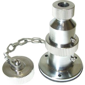 AAA Waterproof Deck Plug & Socket (Metal Cap / 3A / 2 Pin)