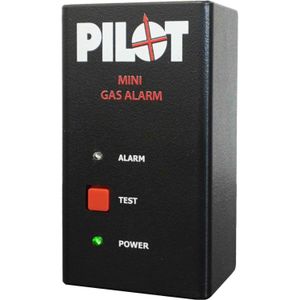 Pilot Mini Mk2 Gas Alarm With Single Detector Head (12V & 24V)