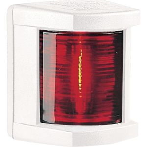 Hella 3562 Port Red Navigation Light (White Case / 12V / 10W)