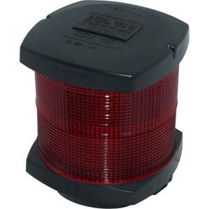 Hella 2984 All Round Red Navigation Light (Black Case / 12V / 25W)