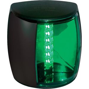 Hella NaviLED PRO Starboard Green LED Navigation Light (Black)