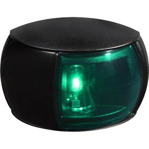 Hella Compact NaviLED Starboard Green LED Navigation Light (Black)