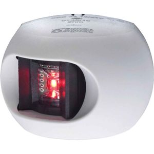 Aqua Signal 34 Port Red LED Navigation Light (White Case)