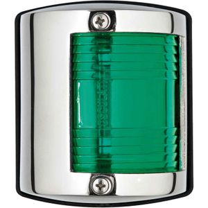 Two 5 Series Starboard Green Navigation Light (Stainless / 12V / 10W)