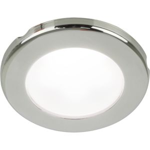 Hella EuroLED 75 Light with Stainless Steel Rim (Daylight White / 24V)