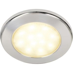 Hella EuroLED 115 Recess Light with Stainless Steel Rim (Warm White)