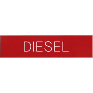 Diesel Label (100mm x 25mm / Self Adhesive)