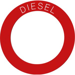 Diesel Label (130mm OD / 93mm ID)