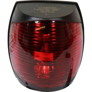 Osculati Port Red LED Navigation Light (12V & 24V / Black Case)