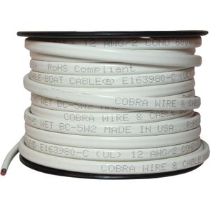 UL Certified Twin Core Tinned Flat Cable (12AWG / 30 Metres)
