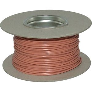 AMC 1 Core 1mm&sup2; Pink Thin Wall Cable (50m)
