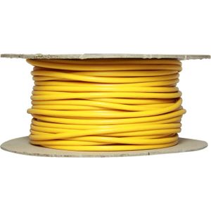 AMC 1 Core 3mm&sup2; Yellow Thin Wall Cable (100m)