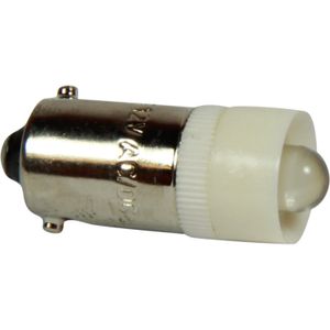 White LED BA9s Light Bulb (12 Volt / MCC)