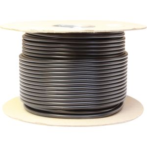 Oceanflex Round 2 Core 2.5mm&sup2; Tinned Black Thin Wall Cable (100m)
